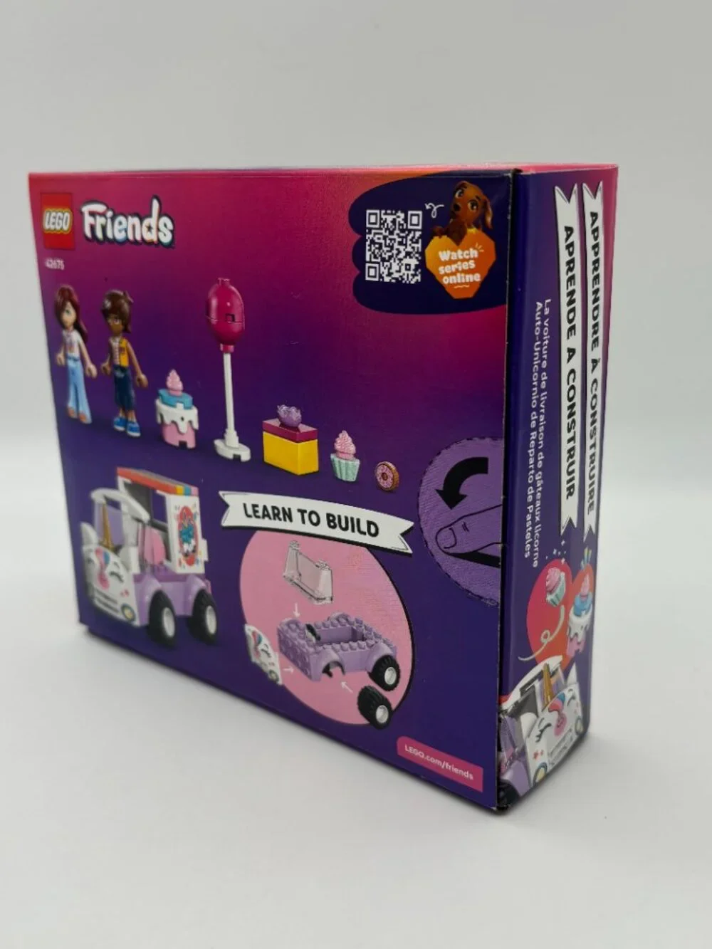 LEGO Friends UNICORN CAKE DELIVERY CAR Building Toy 42675 NEW - Picture 3 of 4